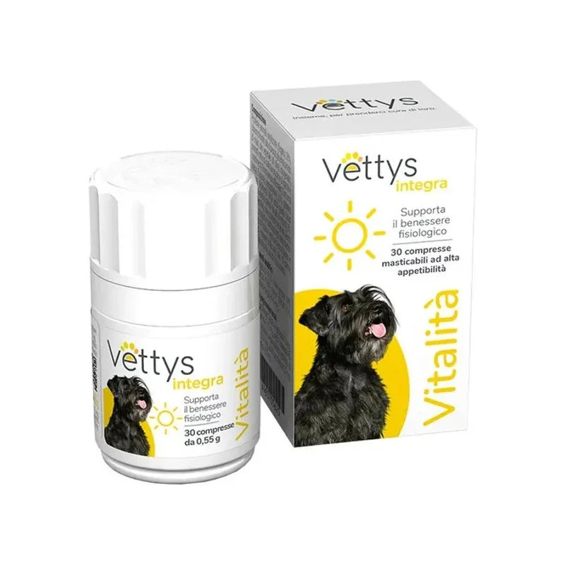Vettys Integra Vitalità Per Cani 30 Compresse