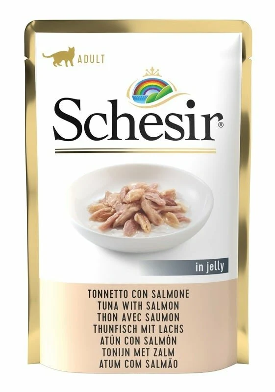 SCHESIR CAT TON SALMONE 85G
