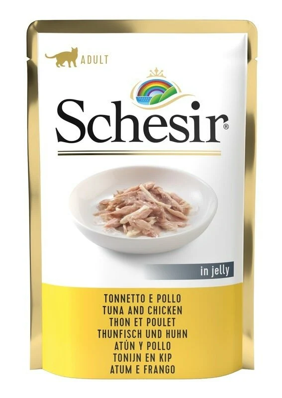 SCHESIR CAT TON POLLO 85G