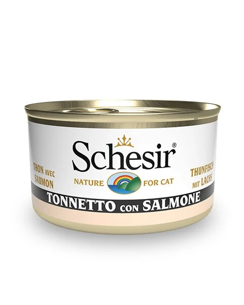 SCHESIR CAT TON SALMONE 85G