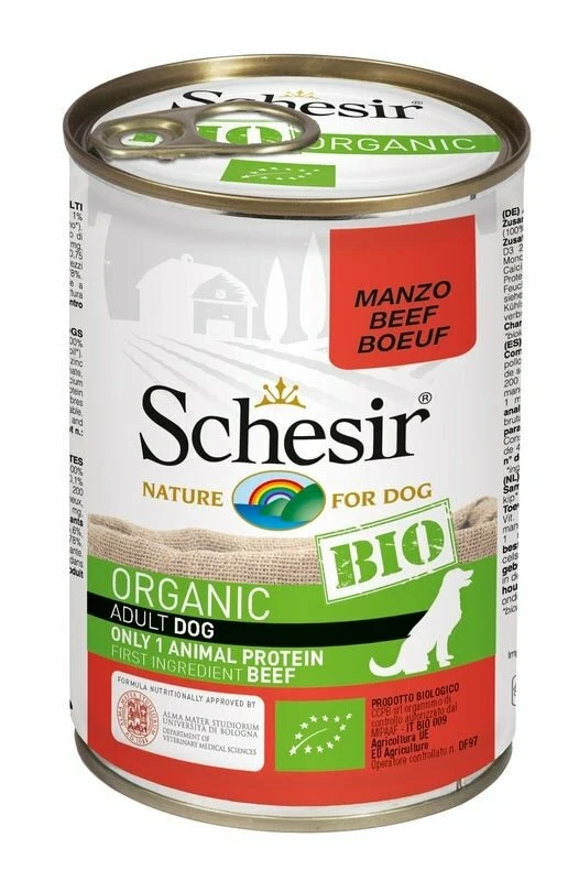 SCHESIR BIO DOG MANZO 400G
