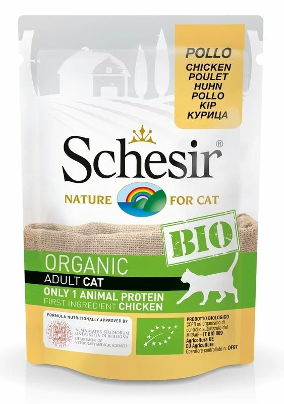 SCHESIR BIO CAT POLLO 85G