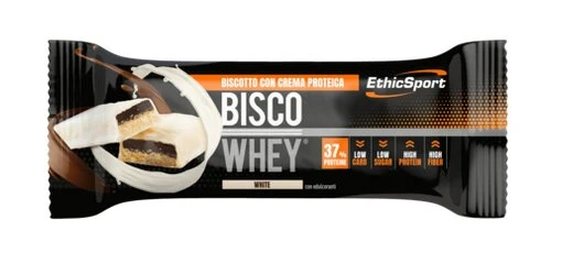 EthicsSport Bisco Whey White Barretta Proteica 40g