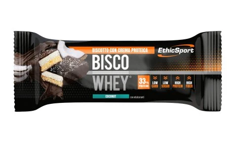EthicSport Bisco Whey High Protein Baretta Coconut 40g