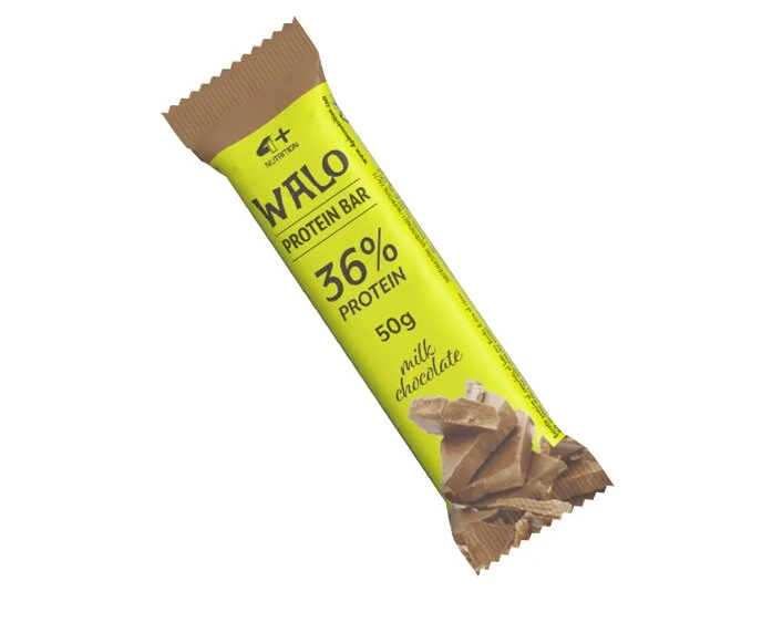 4+ Nutrition Walo Crockbar Barretta Proteica Milk Chocolate 50g