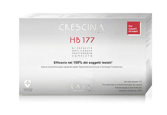 Crescina Transdermic Isole Follicolari HB 177 1700 + anticaduta donna 10+10 fiale