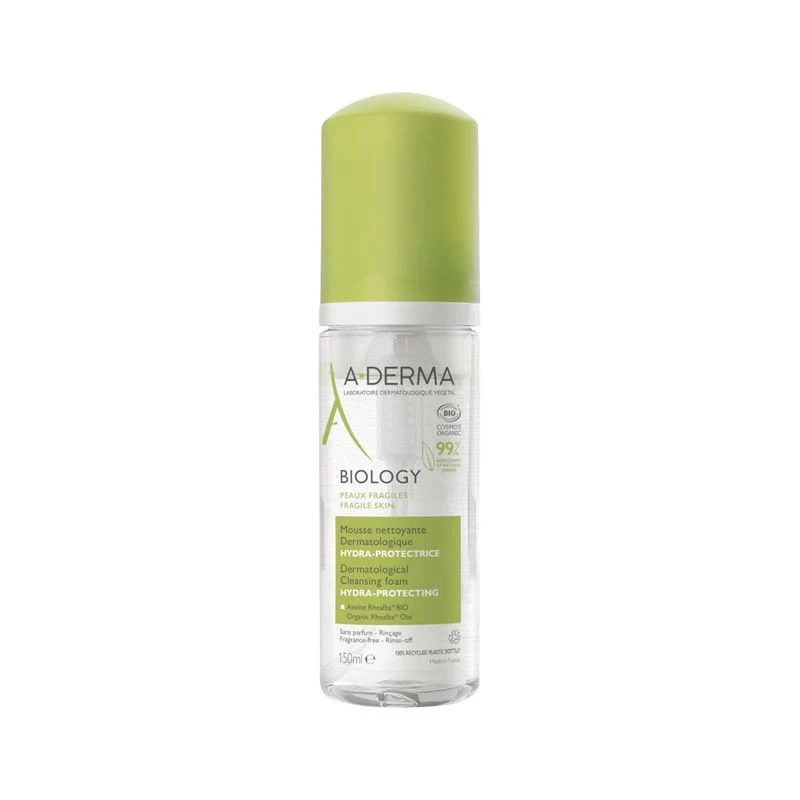 A-Derma Biology Mousse detergente dermatologica idra-protettiva 150ml