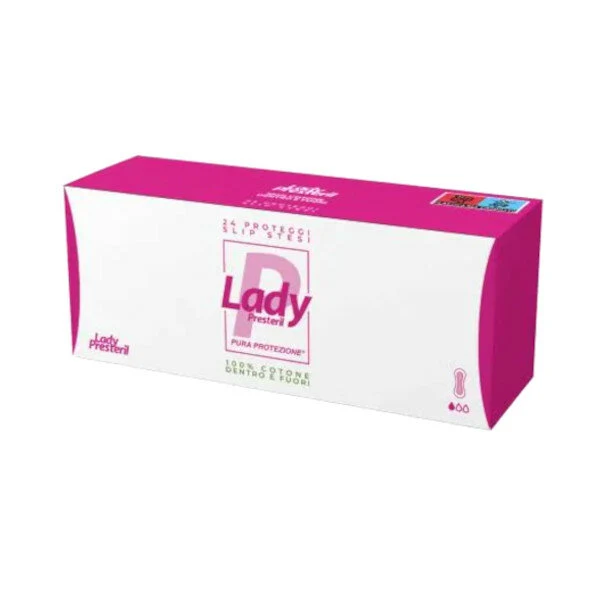 Lady Presteril Proteggislip in Cotone 24 pezzi stesi