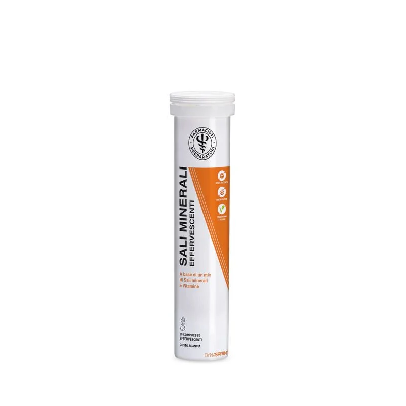 Amicafarmacia Sali Minerali Effervescenti Gusto Arancia 20 compresse