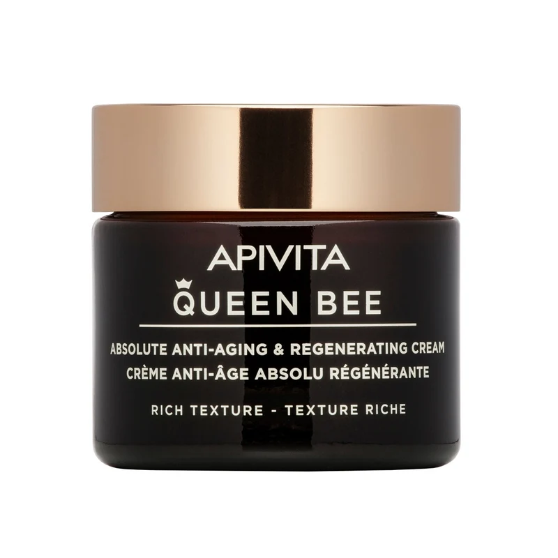 Apivita Queen Bee Rich Crema Viso Anti-Età Assoluta&Rigenerante Texture Ricca 50ml