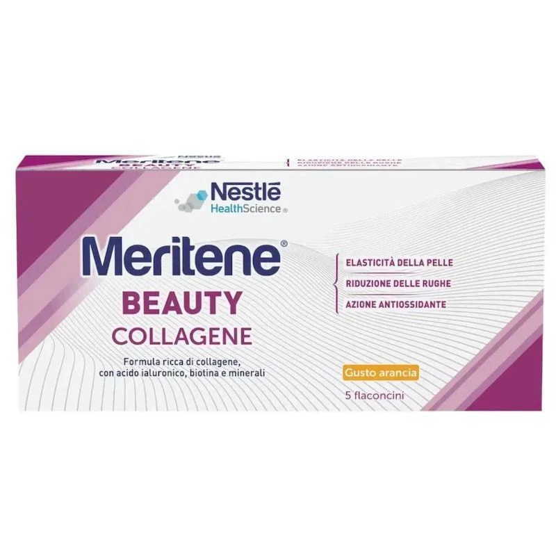 Meritene Beauty Collagene gusto arancia 5 flaconcini