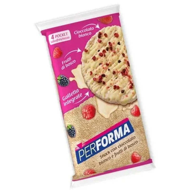 Performa Gallette Cioccolato Bianco Frutti Di Bosco 132g