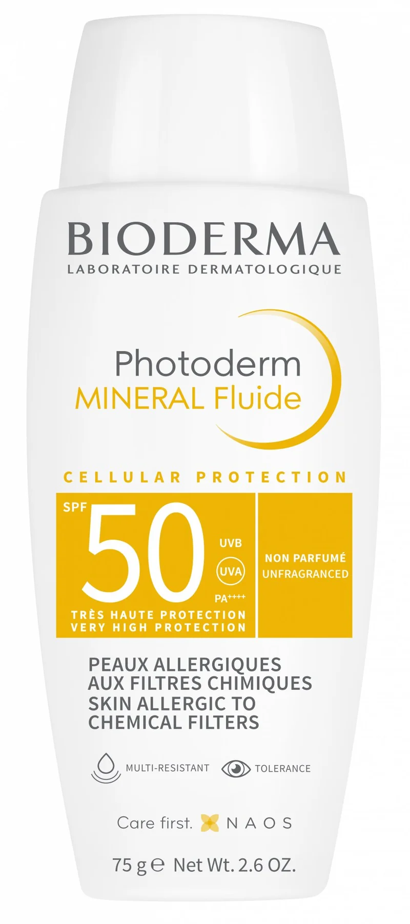 Bioderma Photoderm Fluido Minerale Ultra-Leggero Viso E Corpo 75g SPF50+