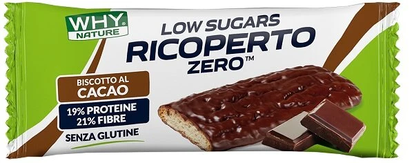 WhyNature Ricoperto Zero Cacao 25g