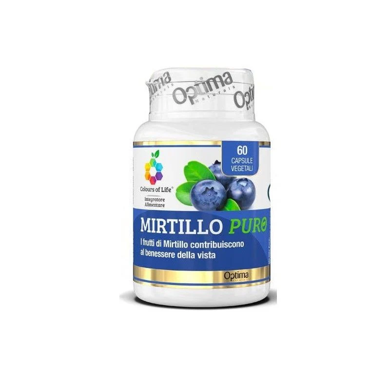 Colours Of Life Mirtillo Puro 60 Capsule Vegetali