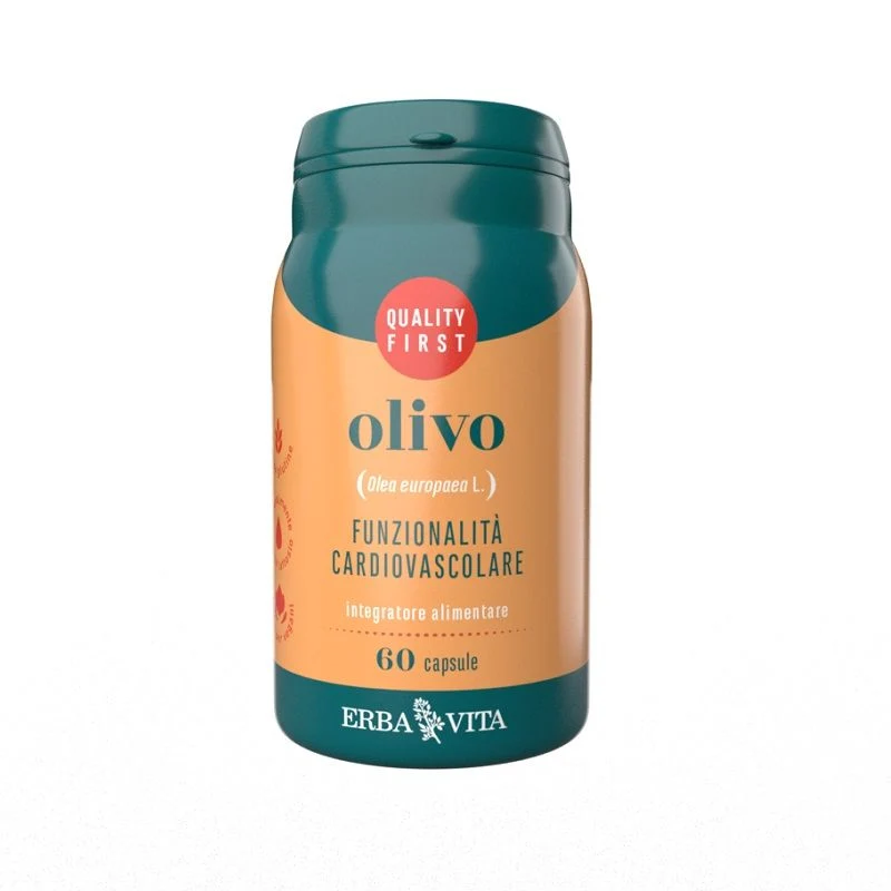 Erba Vita Olivo per la funzionalità cardiovascolare 60 capsule