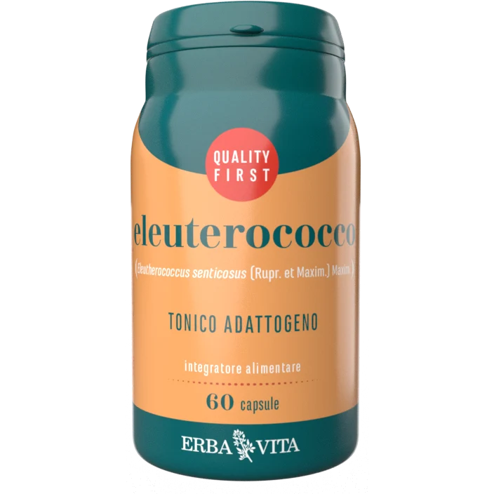Erba Vita Monoplanta Eleuterococco integratore alimentare 60 capsule