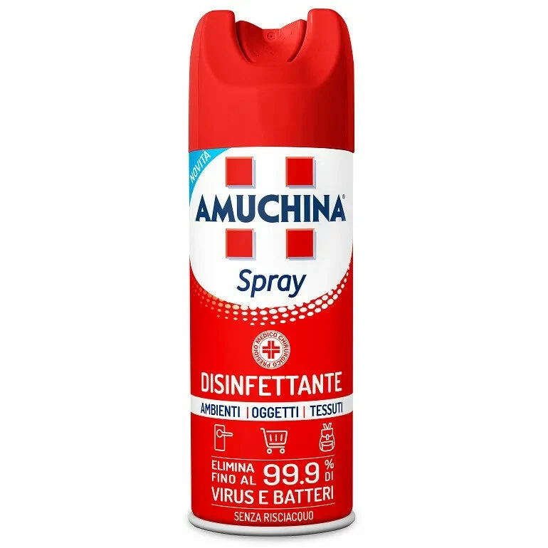 Amuchina Spray Disinfettante Ambienti Oggetti Tessuti 400ml