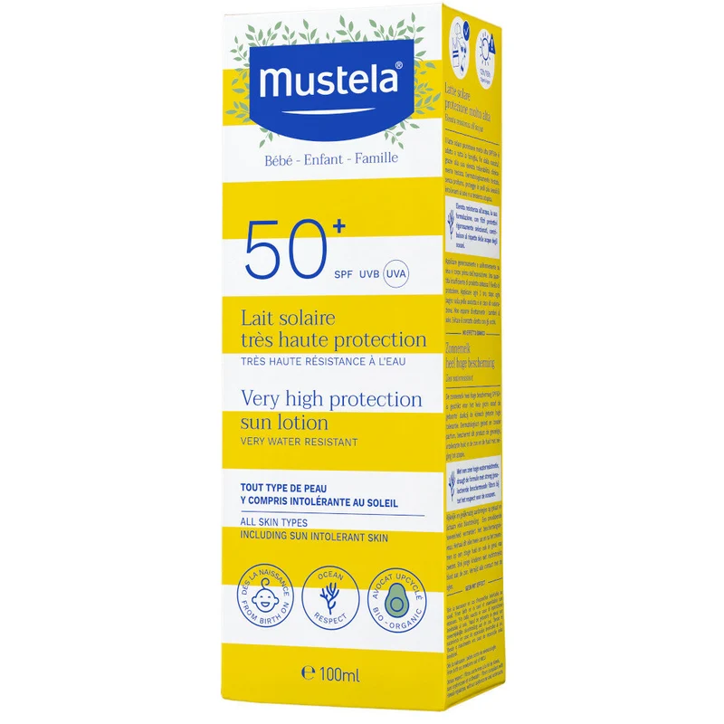 Mustela Latte Solare SPF50+ 100ml
