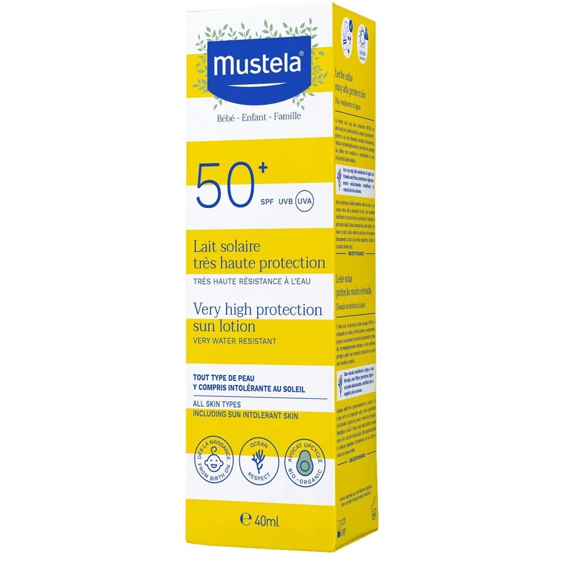 Mustela Latte Solare SPF50+ 40ml