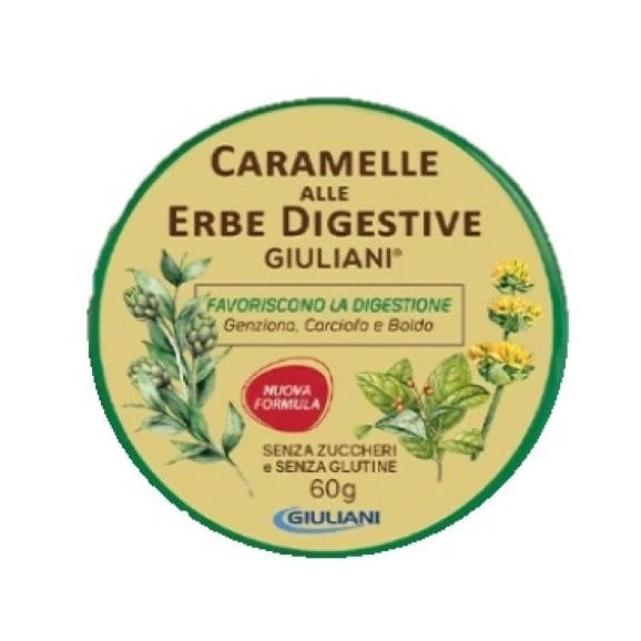 Giuliani Caramelle Digestive Senza Zucchero Nuova Formulazione 60g