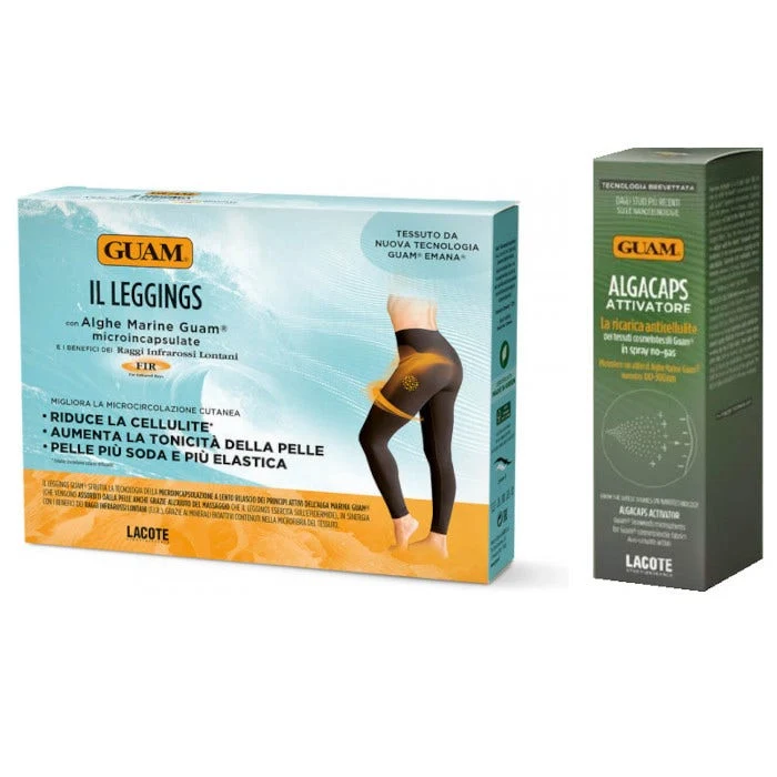 Guam Leggings L/XL + Algacaps Attivatore Spray Alghe Marine 100ml