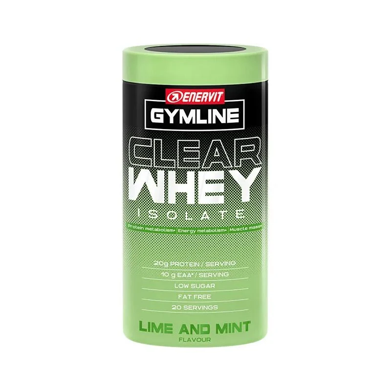Enervit Gymline Clear Whey Isolate Protein gusto lime e menta 480g