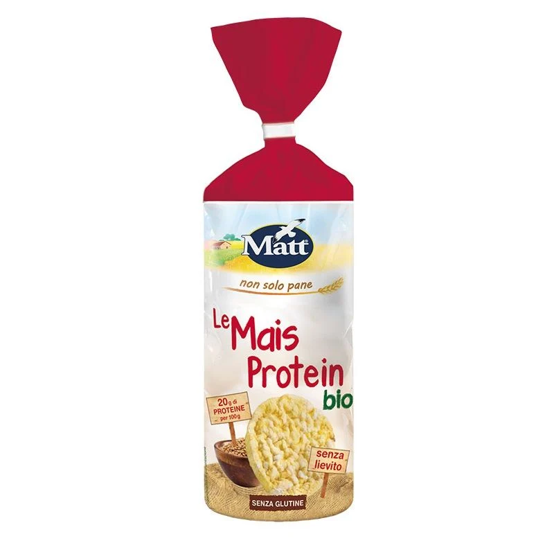 Matt Le Mais Protein gallette di lenticchie e mais bio 100g
