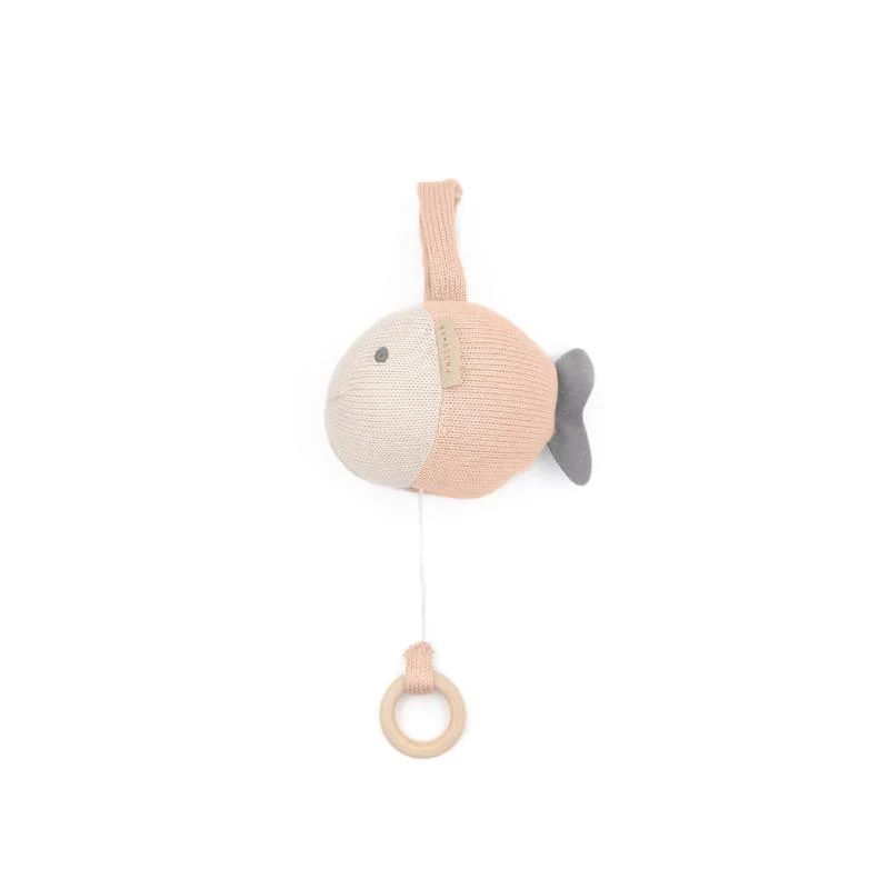 Bamboom - Carillon a maglia - Fish rosa