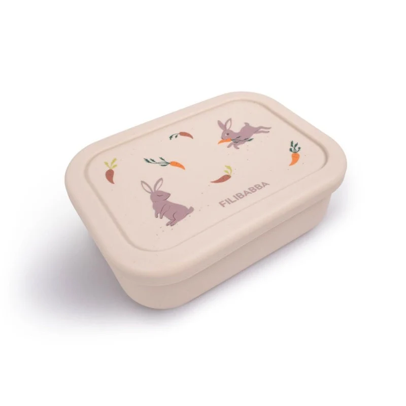FILIBABBA - Silicone lunchbox - Toasted Almond - (FI-02755)