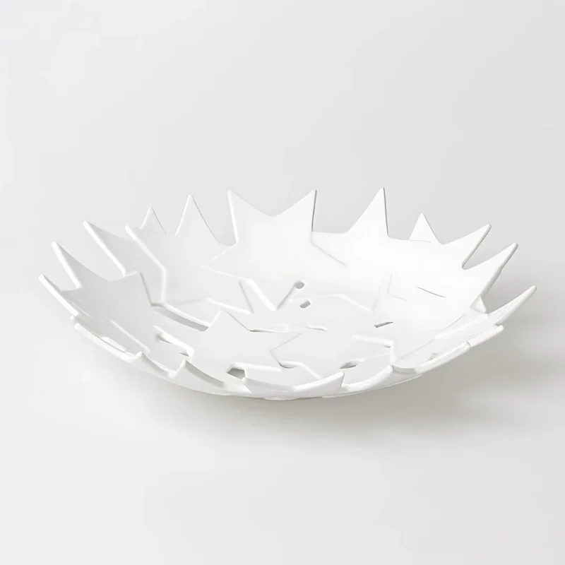 Räder - Piatto portafrutta in porcellana XL - Stelle 30cm
