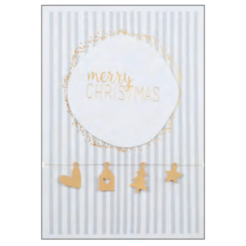 Räder - Biglietto di auguri - Natale - Filo con decorazioni 3D