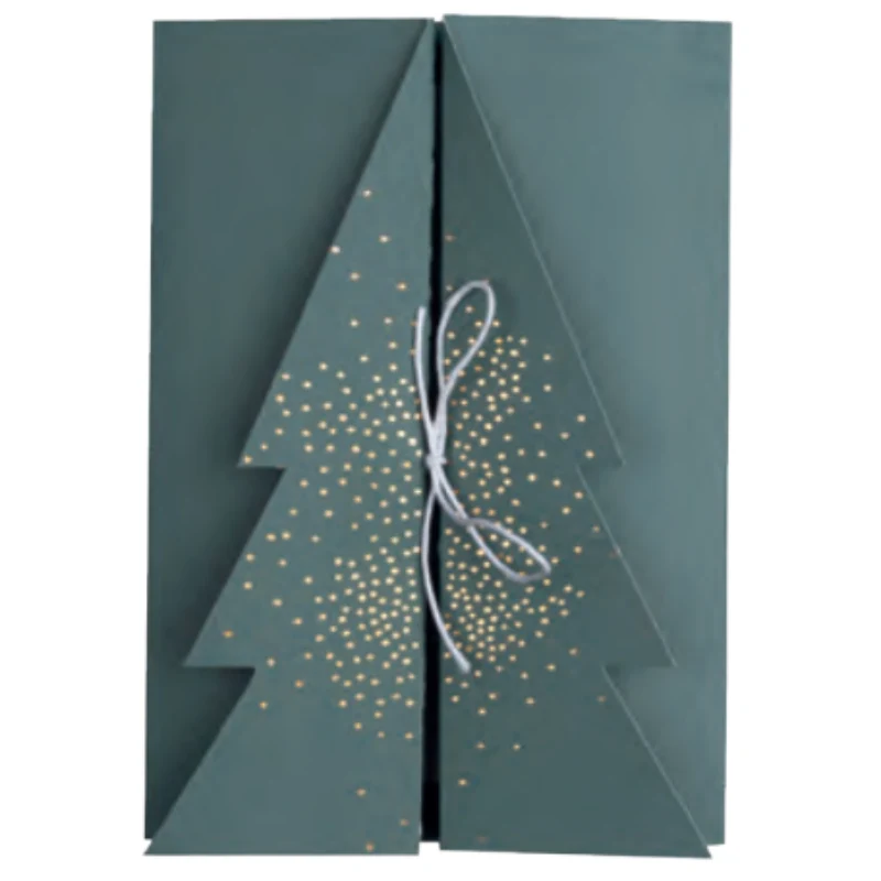 Räder - Biglietto di auguri - Natale - Albero di Natale 3D