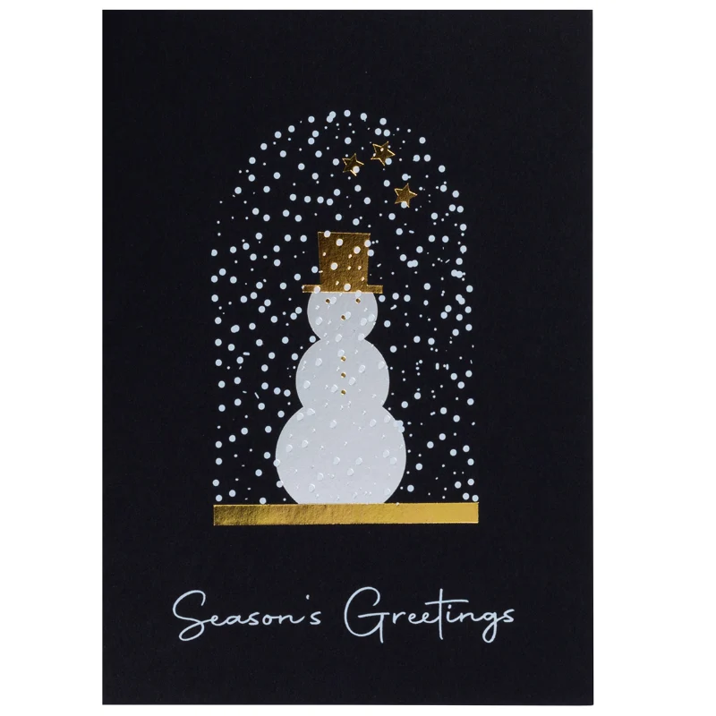 Räder - Biglietto di auguri - Buone Feste - Snowman