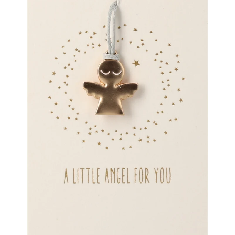 Räder - Decorazione da appendere in metallo - A little angel for you 6x8cm