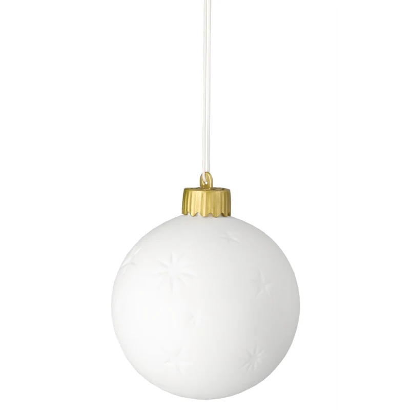 Räder - Pallina luminosa con LED in porcellana - Natività Presepe 6cm