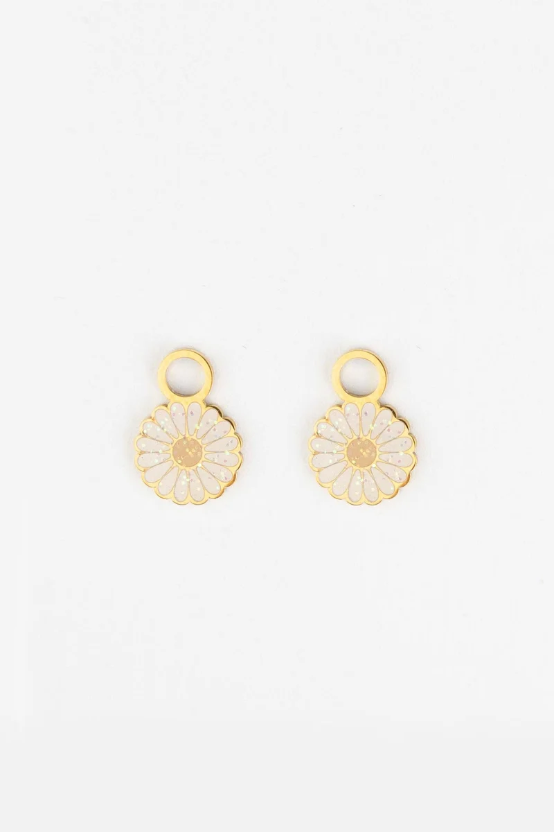 Mrs. Eartha - Charms coppia - Margherita Dorata