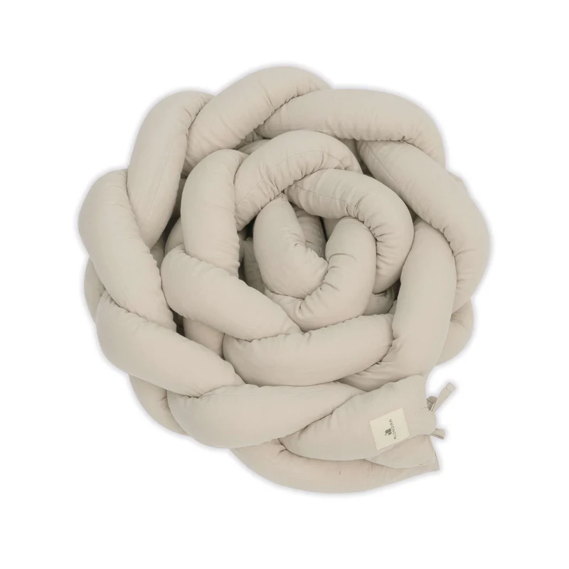 Treccia paracolpi per lettino (230 cm) beige · 669-116