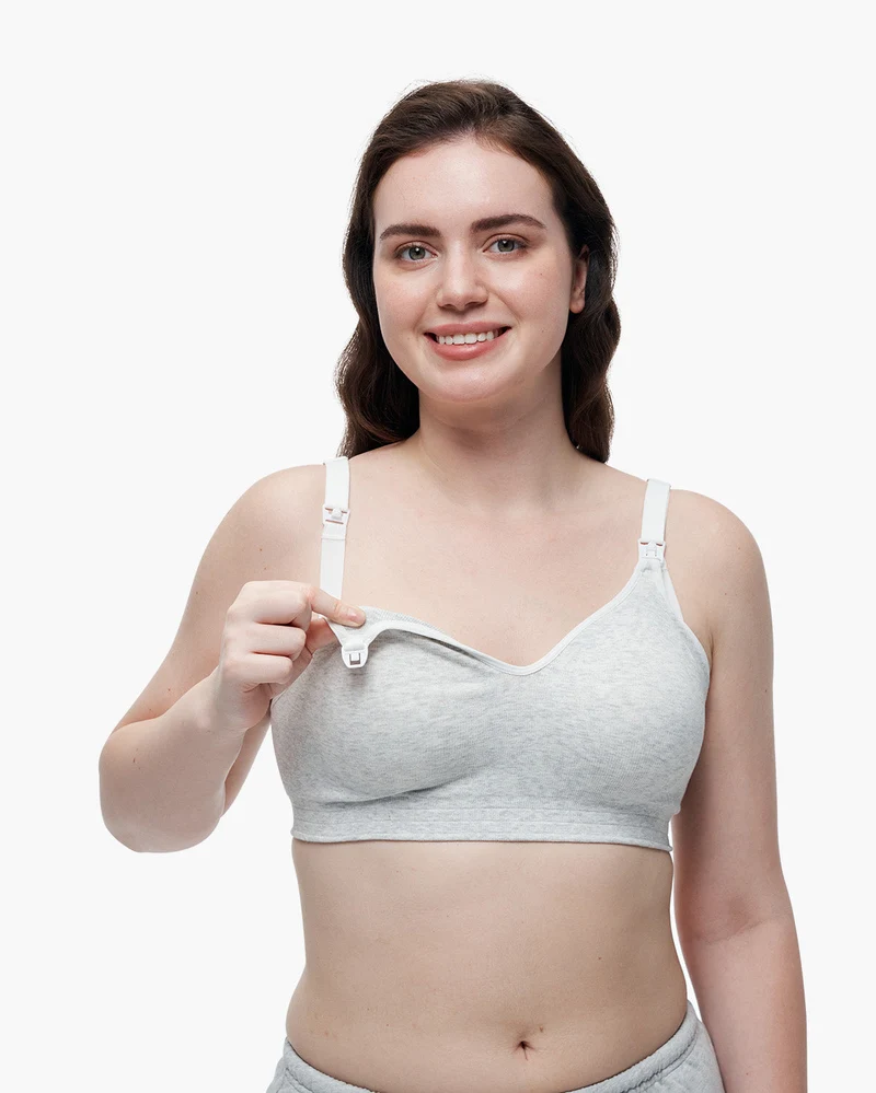 Reggiseno Premaman Senza Cuciture in Morbido Cotone Americano Momcozy