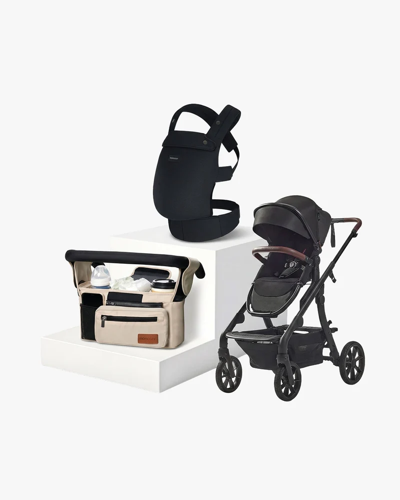 Kit In Movimento: Passeggino ChangeGo, Marsupio Neonato e Organizer da Passeggino