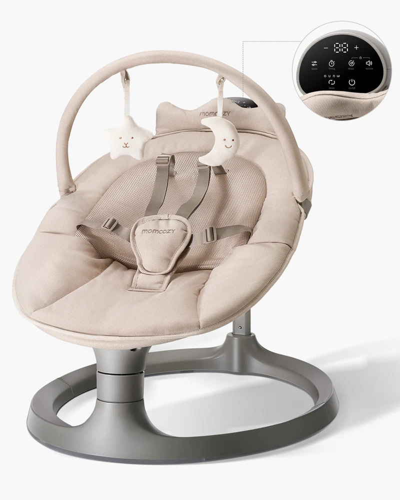 Altalena Elettrica 2 in 1 per Neonati Momcozy