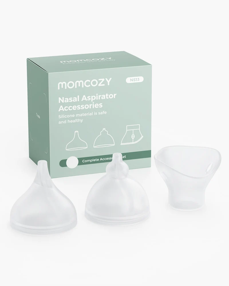 Momcozy BreezyClear™ Testine di Ricambio per Aspiratore Nasale Elettrico 2 in 1