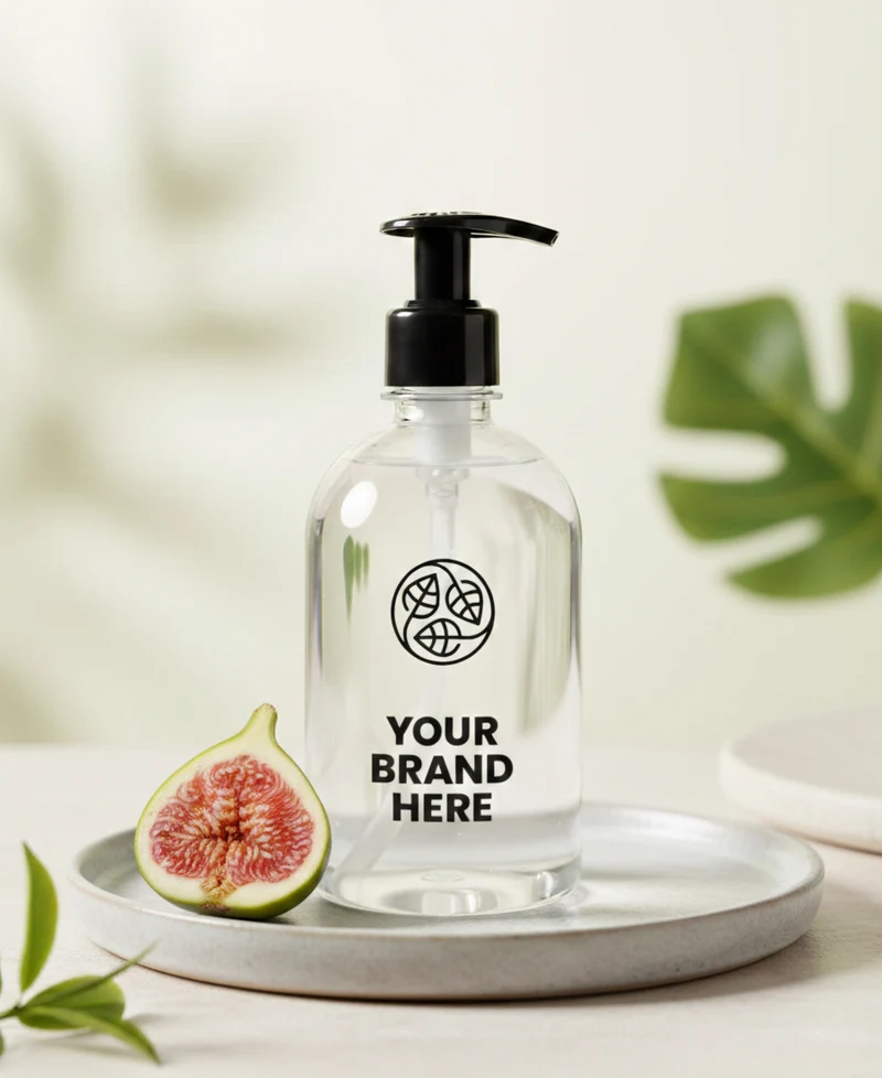 Green Tea & Fig Leaf Liquid Soap - 500 ml.