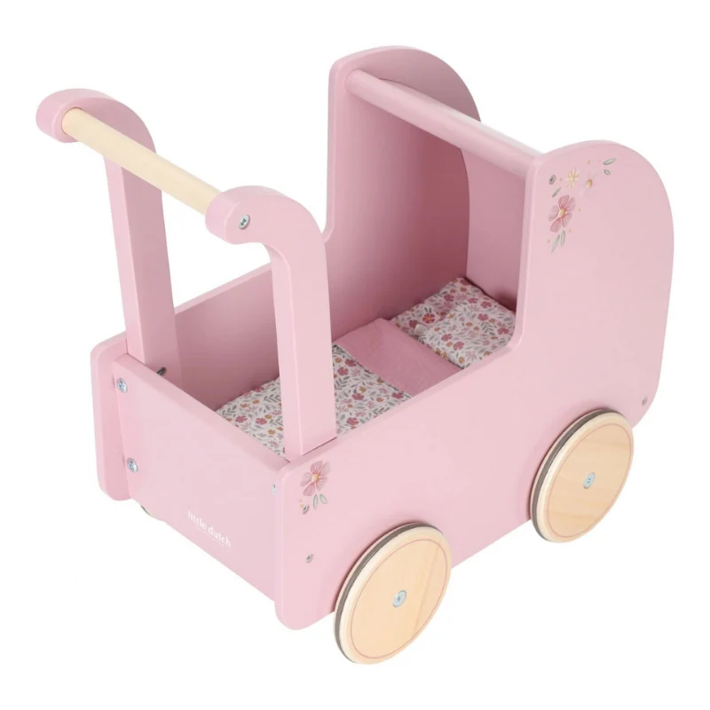 Little Dutch - Carrozzina per bambole in legno - Essentials