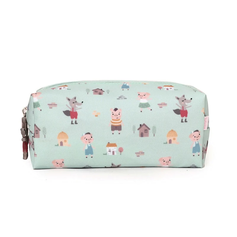 Tutete - Astuccio Scuola Tre Porcellini Personalizzabile - RPET Riciclato