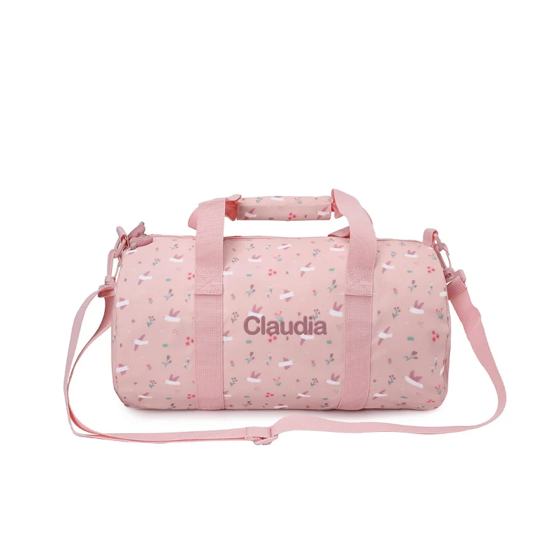 Tutete - Borsone sportivo cerato - Uccellini Rosa