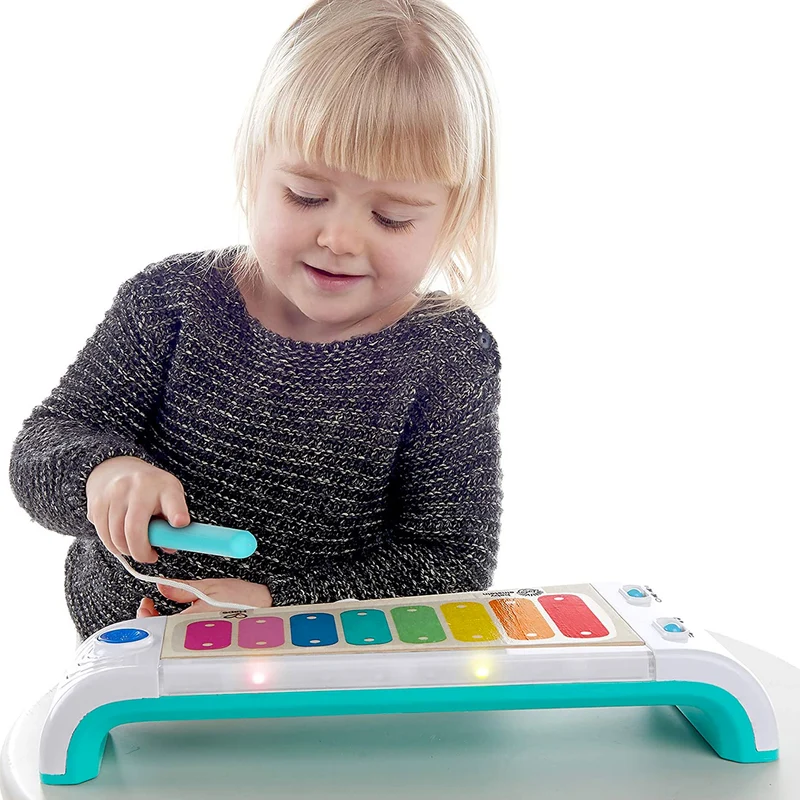 XILOFONO HAPE in Legno Baby EInstein Elettrico con Luci
