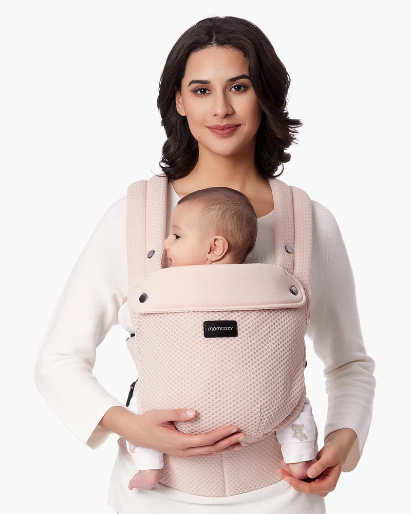 Momcozy Marsupio per Neonati PureHug in Rete Traspirante