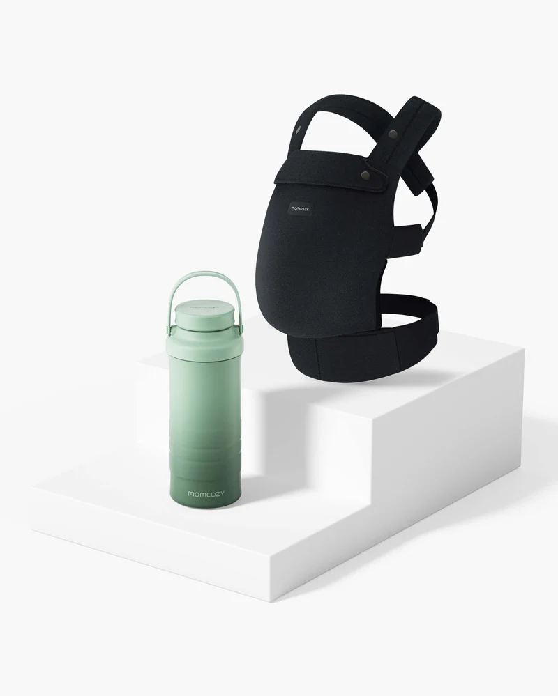 Kit Essenziale per le Gite: Marsupio e Contenitore Refrigerante per Latte Materno