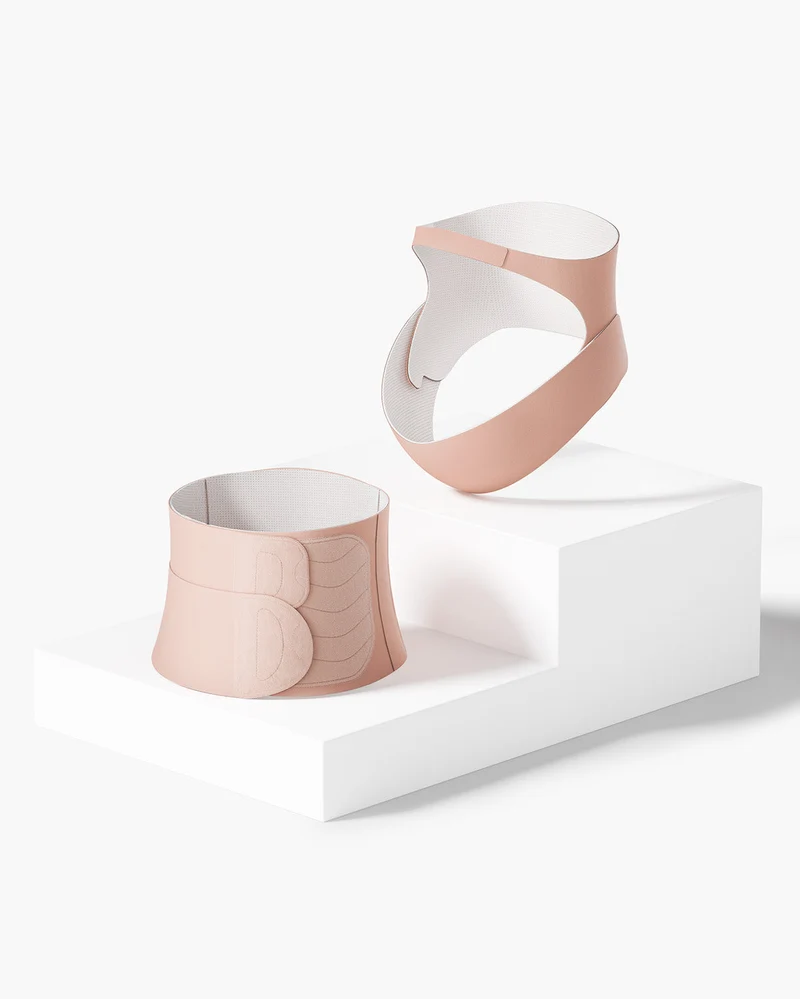 Kit Recupero Post Parto: Fascia di Sostegno Ergonest e Fascia Addominale Postpartum Petite